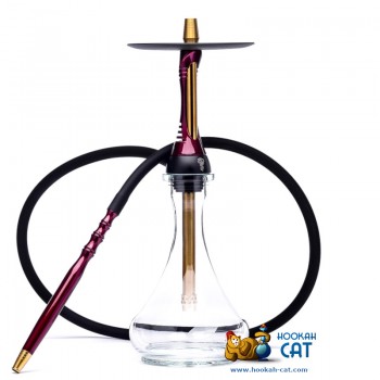 Кальян Alpha Hookah Model S Red Candy (Альфа Хука Модель С Красный Лаковый)